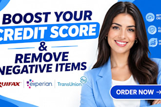 boost your credit score and repair with personal finance
