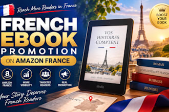 promote your french ebook amazon france KDP marketing book promotion ads booktok