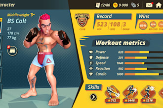 be mobile combat game 2d 3d action fighting game developer