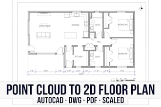 convert point cloud to revit autocad sketchup scan to bim 3d cad e57 dwg