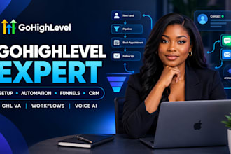 gohighlevel workflow automation ghl virtual assistant ghl sales funnel ghl VA