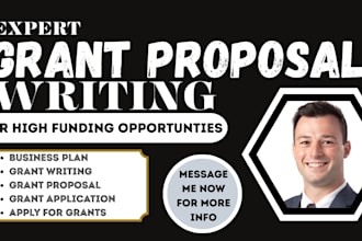 do grant writing, grant research, grant proposal, for non profits grants