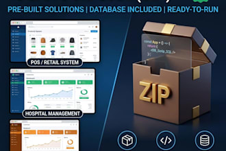 develop a custom software application or saas with database