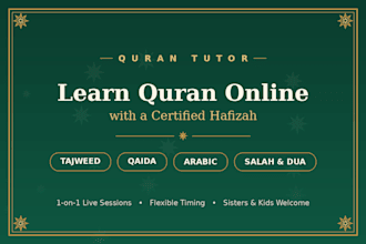 teach you quran reading with tajweed online