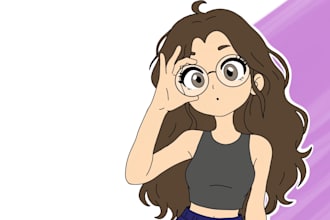 original character with unique style