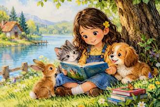 illustration for children book