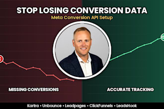 set up facebook meta conversion API on kartra, unbounce, leadpages, clickfunnels
