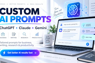 write high quality ai prompts for all ai and more