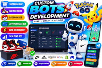 shopping bot, auto purchase bot, pokemon bot, auto checkout bot, scalping bot