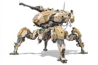 draw your mecha robot fanart or original in digital artwork