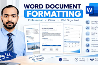 format and organize your word document professionally