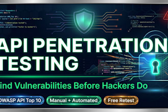 perform manual API penetration testing with owasp top 10 report and poc