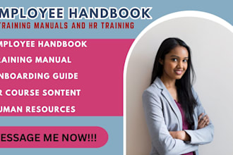 write sops, workflow documentation, process guides and business manuals