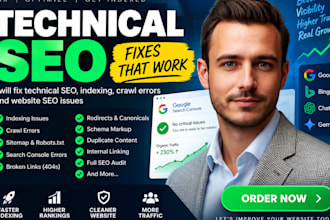 fix technical SEO, indexing, crawl errors and website issues
