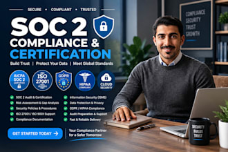 provide expert soc 2 compliance and security policy consulting