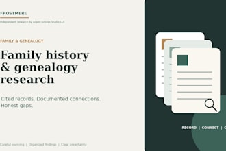 research family records and historical identity questions