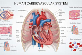 create medical anatomy surgical and scientific illustrations