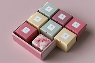 premium mailer box design and packaging dieline
