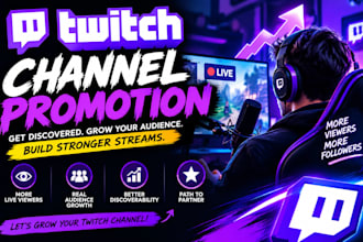 boost twitch live viewers twitch viewers and twitch channel promotion