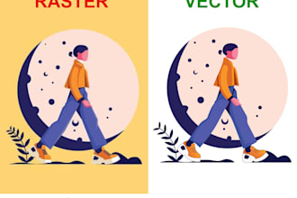 do manual vector tracing