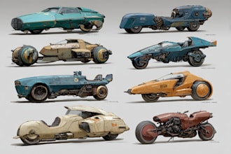 make concept art of any vehicle