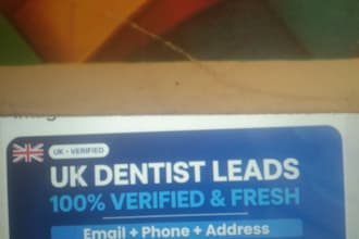 provide verified UK dentist leads