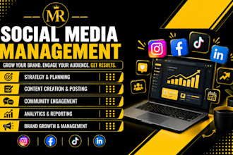 do social media management and competitive analysis