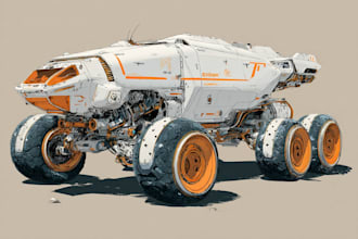 design a concept car or any vehicle for your game