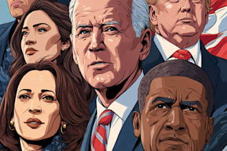 do a political cartoon for political cartoon