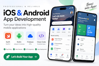 develop ios and android apps
