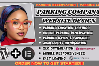 parking company website, parking website, parking reservation, parking lot