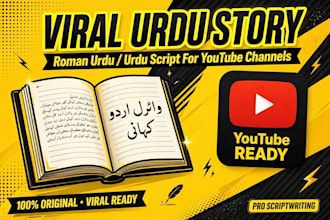 write viral urdu story script for youtube in roman urdu