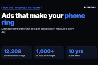manage your facebook and instagram ads to get whatsapp leads