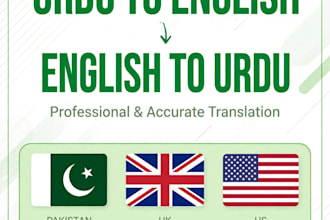 translate accurate english to urdu and urdu to english