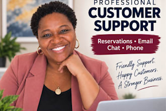 provide professional reservation and customer support