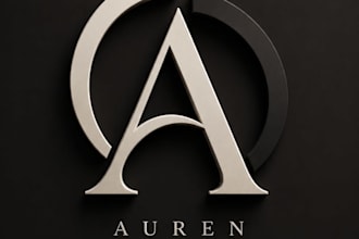 create modern minimalist luxury logo design for you