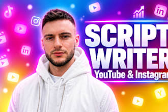write a script for youtube and instagram