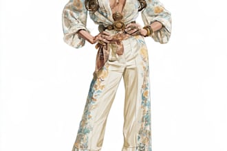 draw fashion illustration of clothes
