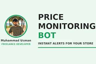 build a price monitoring bot with instant alerts for your store