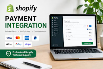 integrate and configure payment gateways on your shopify store