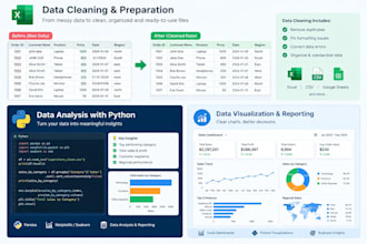 clean and format your excel or CSV data
