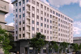 create professional 3d exterior architectural rendering