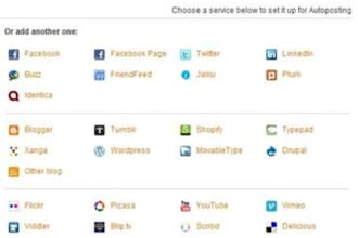 setup a HIGH quality posterous autopost account