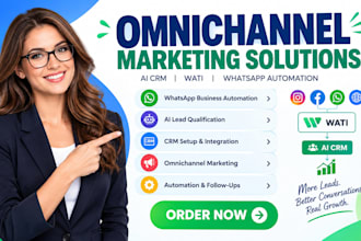 build omnichannel marketing strategy, ai crm, wati  watsapp business automation