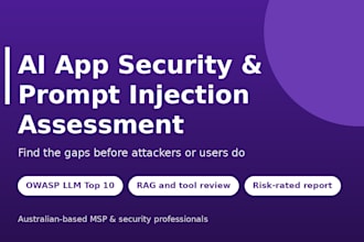 assess your ai app for security gaps and prompt injection risk