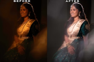 professionally retouch and color correct your photos