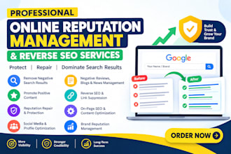 do effective google online reputation management and reverse SEO services