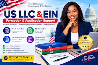 form US llc get ein tax id for US residents and non residents
