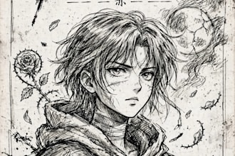 write and draw manga chapter story and art