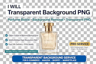 remove background white transparent amazon product photoshop
